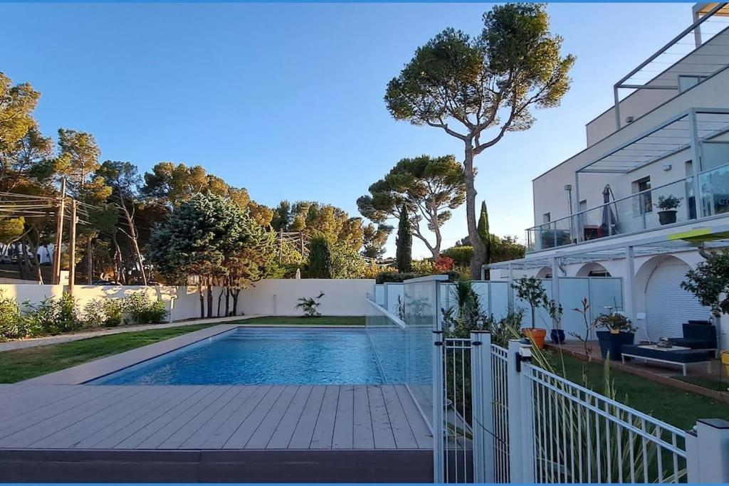 Magnifique T2 - Les Pieds Dans L'Eau Piscine/Plage Carry-le-Rouet Bagian luar foto